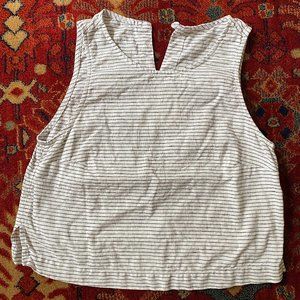 notPERFECTLINEN cropped tanktop (BAY)